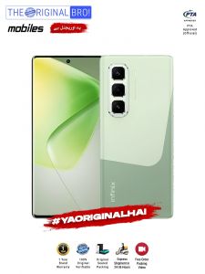 Infinix Hot 50 Pro Plus - 8GB RAM - 256GB Storage - PTA Approved - 12 Months Warranty - Green - The Original Bro Mobiles - TOB37